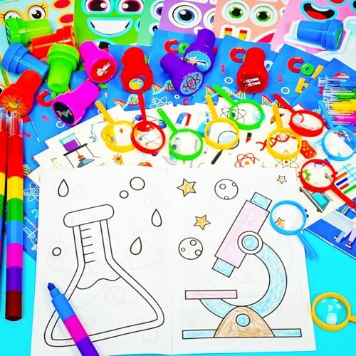 Cinrobiye 72 Piece Science Party Favor Set