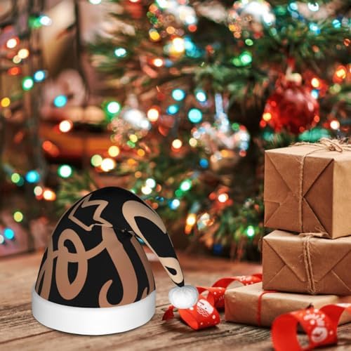 Salelf Girl Boss Santa Hat for Kids Baby Christmas Hats