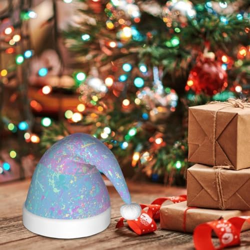 Salelf Fantasy Gradient Santa Hat for Kids