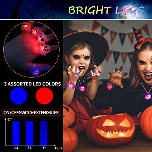 DIYASY 63 Pcs Halloween Party Favors Set
