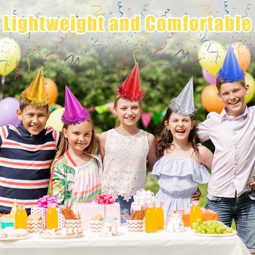 CANREVEL 12PCS Party Hats for Kids and Adults