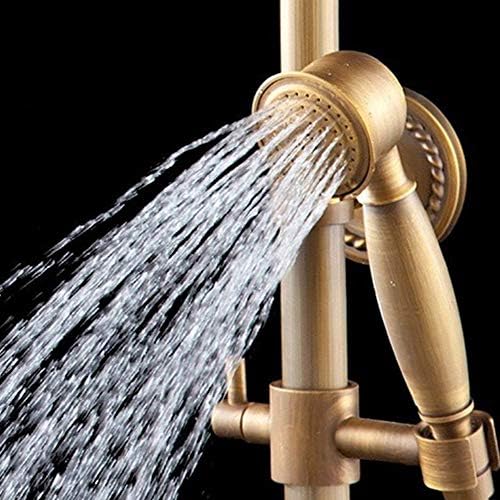 Copper Antique Handheld Shower Head with Ceramic Valve