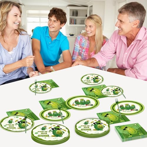 ITHKIRHO Pickle Party Tableware Set 96 Pcs