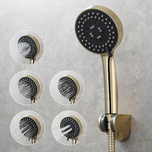 5-Function Water-Saving Handheld Shower Head