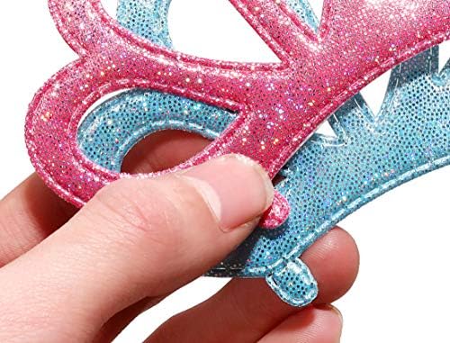 Richness Foam Kids Crowns DIY Tiaras with Jewel Stickers Pack of 6