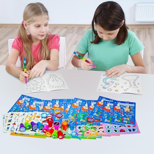 Cinrobiye 72 Piece Science Party Favor Set