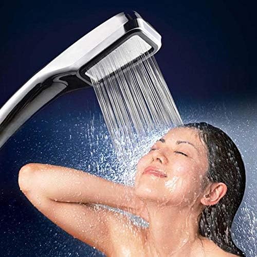 FJYDM Pressure Booster Handheld Square Shower Head