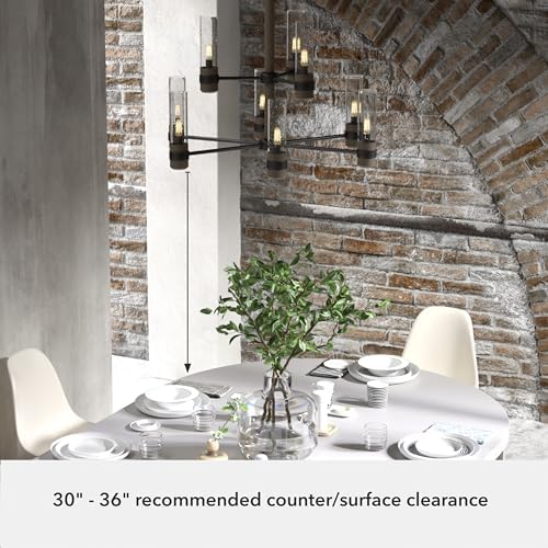 Hunter River Mill 9-light Rustic Iron Chandelier