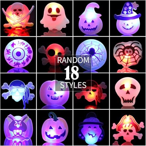 DIYASY 63 Pcs Halloween Party Favors Set