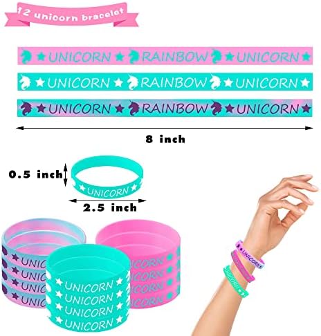 78 PCS Unicorn Party Favors for Girls