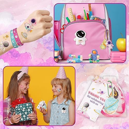 Pink Outer Space Party Favor Pack 84 Pieces