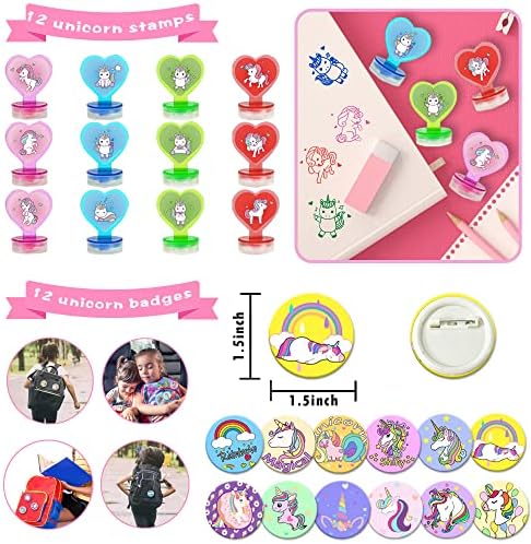 78 PCS Unicorn Party Favors for Girls