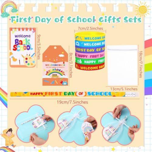 Crtiin 120 Pack School Welcome Gift Set
