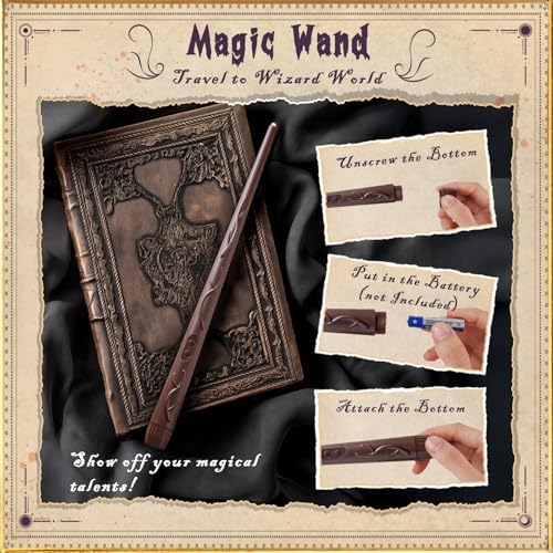 Homemory 20 Pcs Floating LED Candles with Wand Remote and String