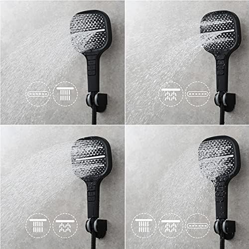 7-Spray Handheld Shower Head with 59 Inch Hose