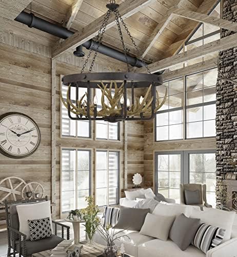 Cal Lighting FX-3703-8 Animals Insects Chandelier