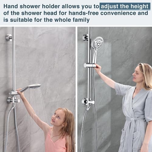 Bright Showers Adjustable Handheld Shower System