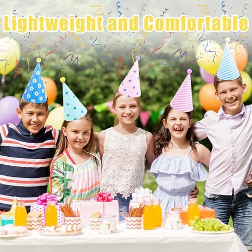 CANREVEL 12 PCS Party Hats for Kids and Adults