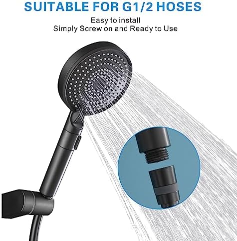 High Pressure Handheld Shower Head with 3 Modes 1