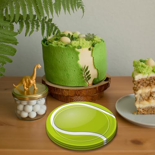 Tennis Themed Party Plates 60pcs 7 Inch Disposable Set