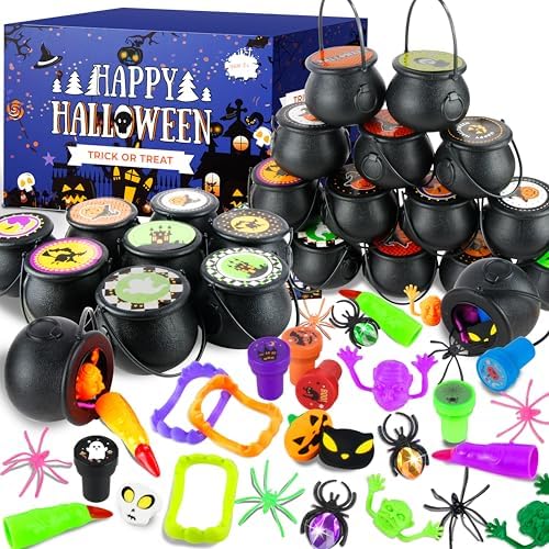 OCTERIC 216 Pcs Halloween Party Favors Set