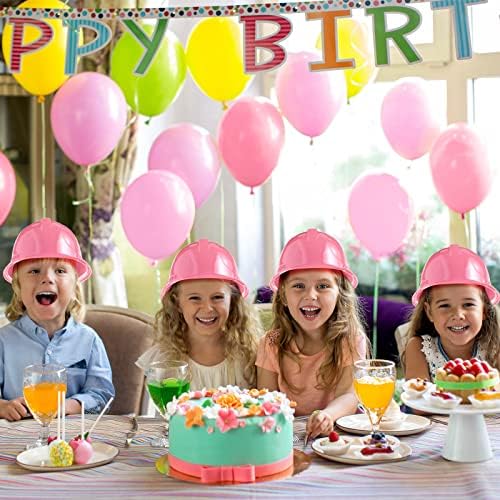 Sumind 48-Pack Construction Party Hats for Kids and Teens