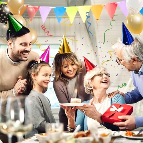 CANREVEL 12 PCS Party Hats for Kids and Adults 1