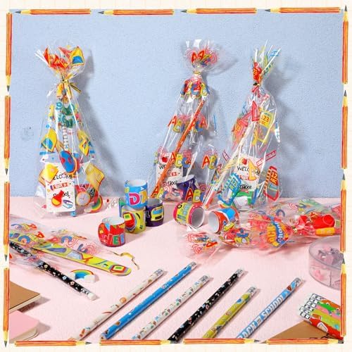 Sabary 147 Pcs Back to School Stationery Party Favor Bulk Pack