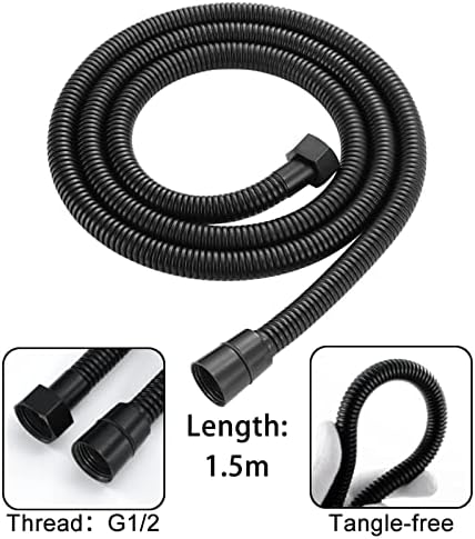 LMJYU Handheld Shower Head 2 in 1 Dual Function High Pressure