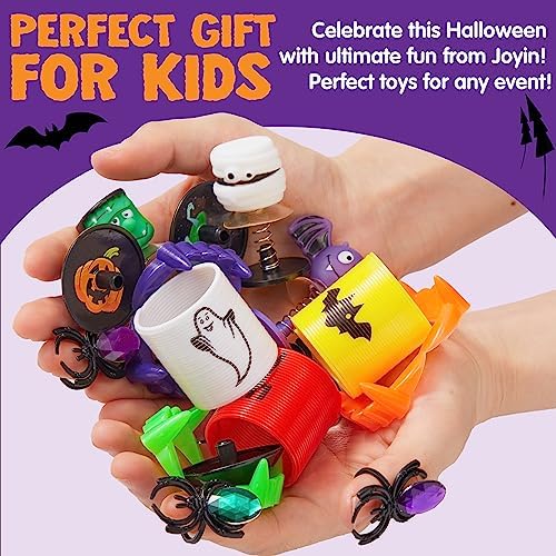 JOYIN Halloween Toy Gifts 144 PCS Trick or Treat Set