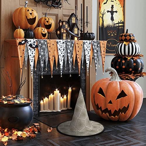 Petoskey Stone Print Witch Hat for Halloween Parties