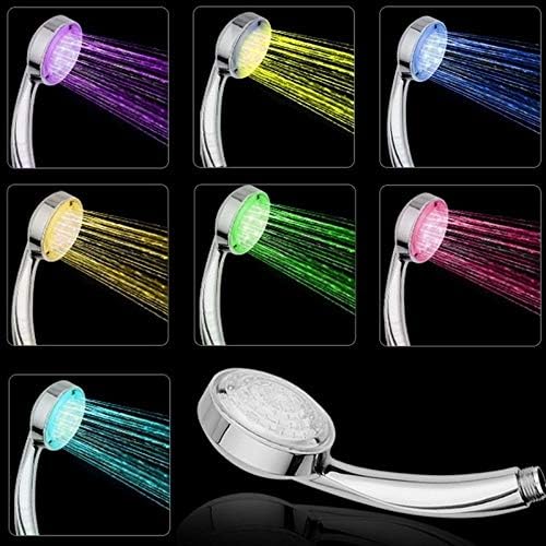 FJYDM 7 Color LED Handheld Shower Head