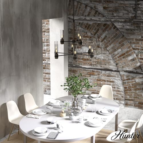 Hunter River Mill 9-light Rustic Iron Chandelier