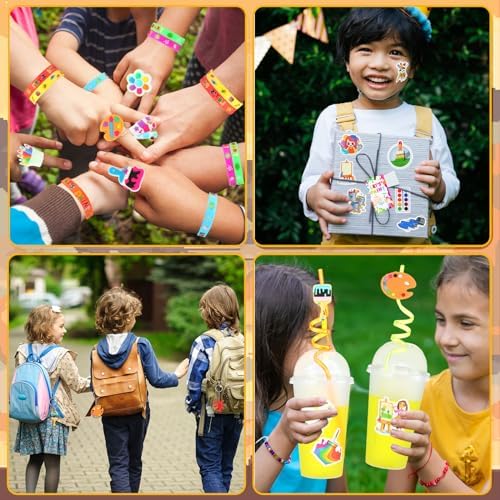 Tondiamo 206 Pcs Art Paint Party Favor Set