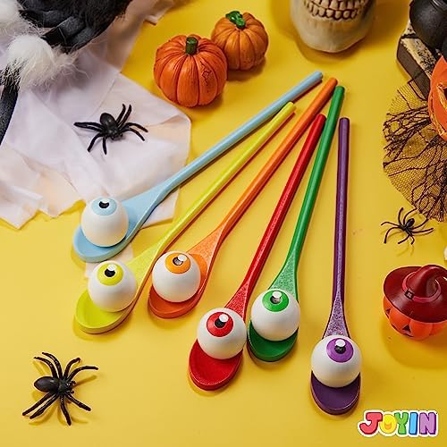 JOYIN Halloween Egg and Spoon Race Game Set