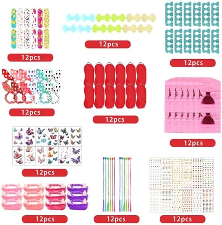 120 PCS Spa Party Favors for Girls Multi-Item Set