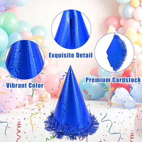 CANREVEL 12PCS Party Hats for Kids and Adults