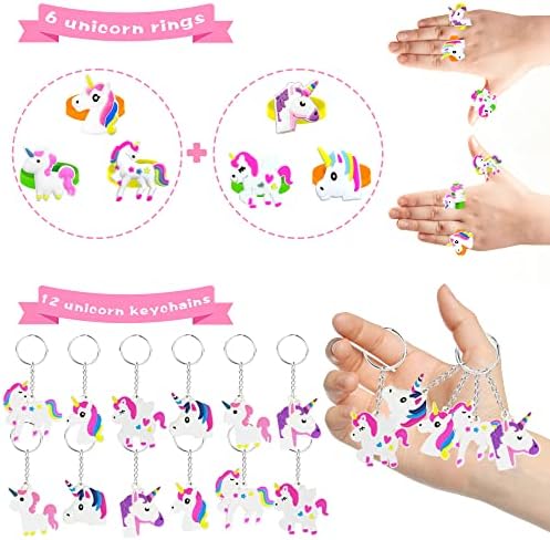 78 PCS Unicorn Party Favors for Girls