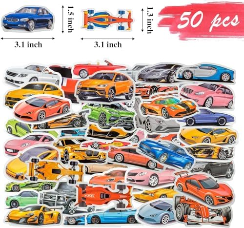 Haooryx Racing Party Favor Packs 74Pcs