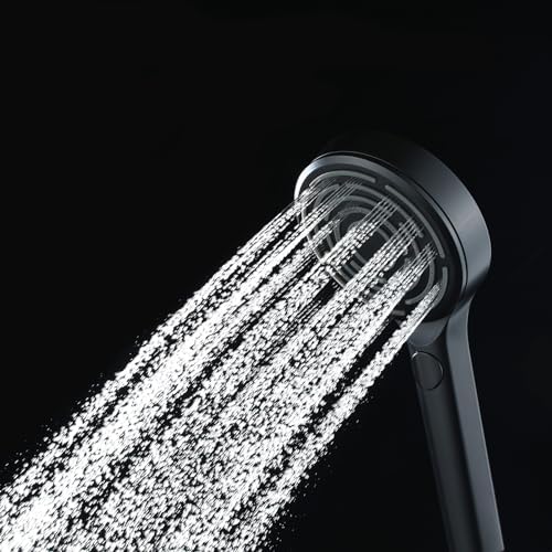 Handheld Shower Set with 3 Functions and 59 Inch Hose