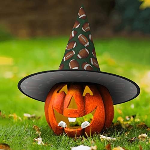 Jbyjbx Football Green Print Party Hat for Halloween and Carnival