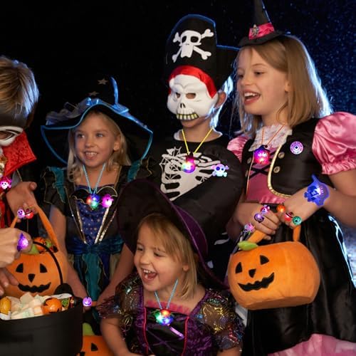 DIYASY 63 Pcs Halloween Party Favors Set