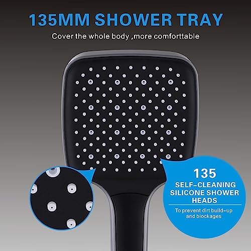 High Pressure Handheld Shower Head with 3 Modes