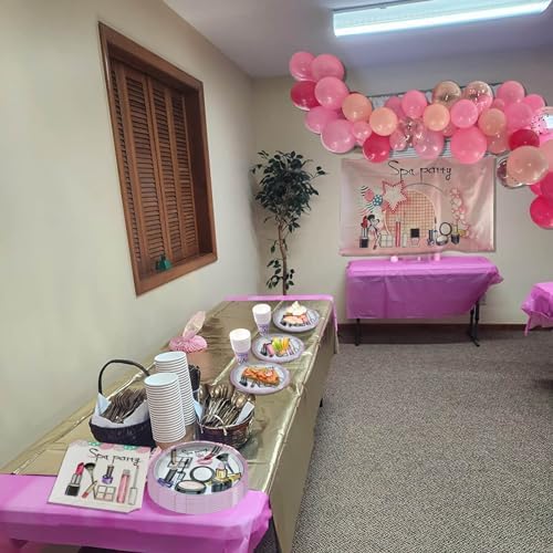 122pcs Spa Party Tableware Kit - 20 Guests