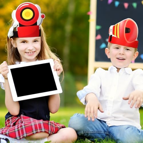 24 Pcs Fire Control Party Hats for Kids