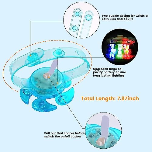 Light Up Bracelets for Kids 10 Pack Party Favors