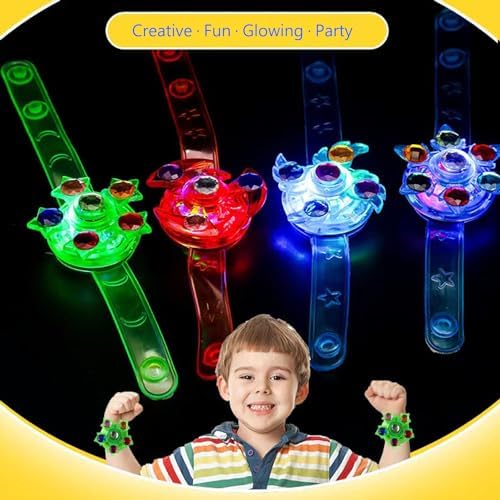 Light Up Bracelets for Kids 10 Pack Party Favors