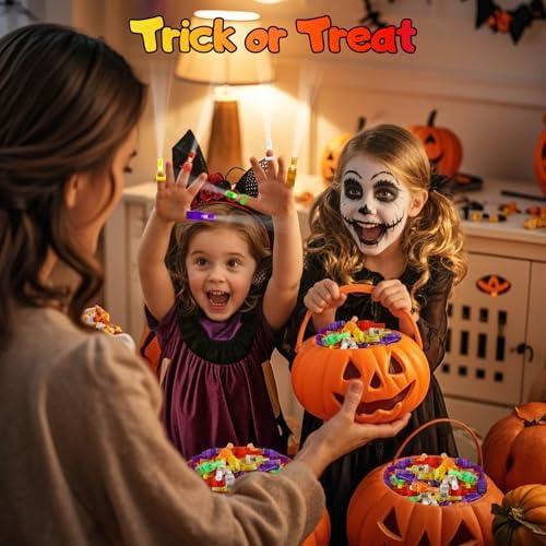 Budbof 36PCS Halloween LED Finger Lights