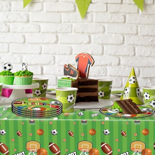 41Pcs Sports Themed Birthday Party Decorations Set