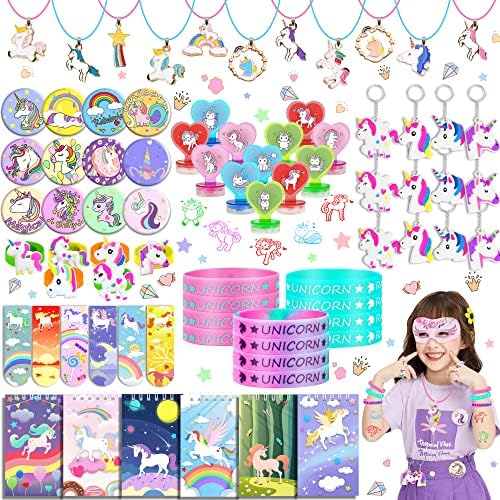 78 PCS Unicorn Party Favors for Girls